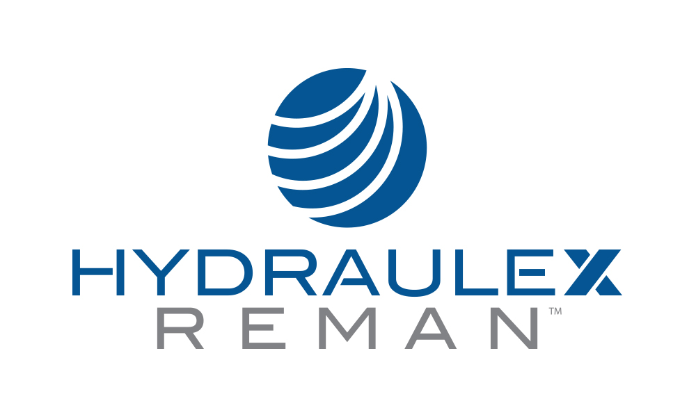Hydraulex Reman brand logo on white background.
