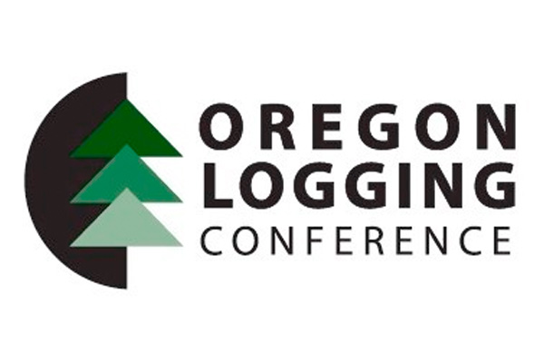 Oregon Logging Conference 2022 logo. Oregon Logging Conference 2022 will be February 24-26, 2022 in Eugene, OR.