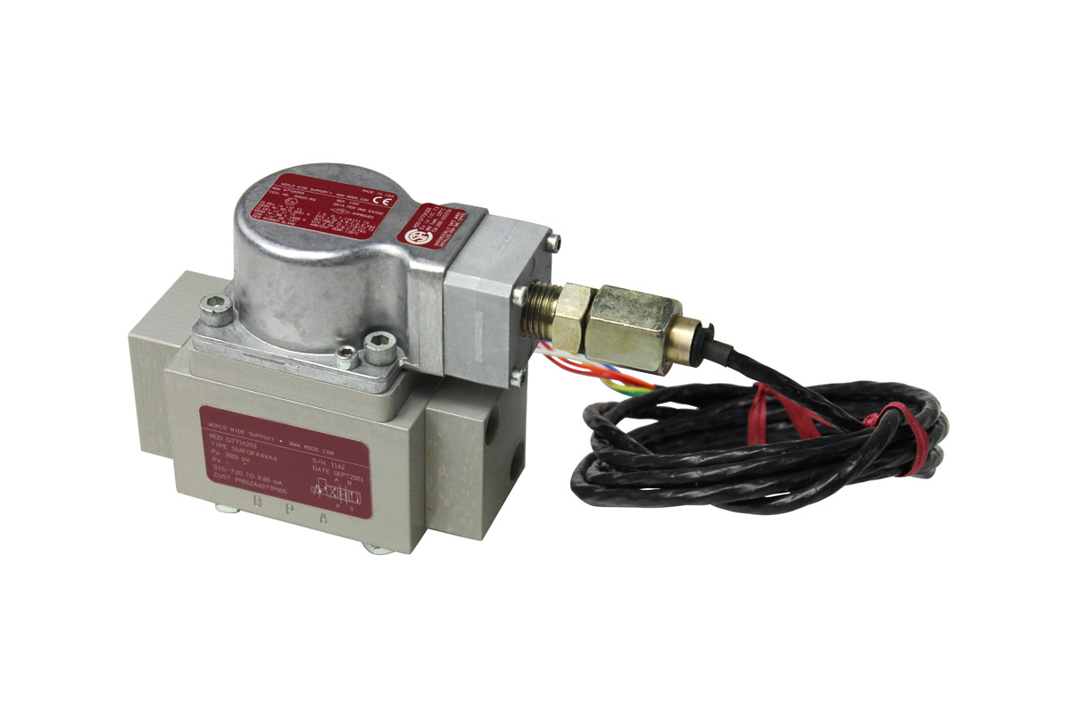 Moog Hydraulic Servo & Proportional Valves