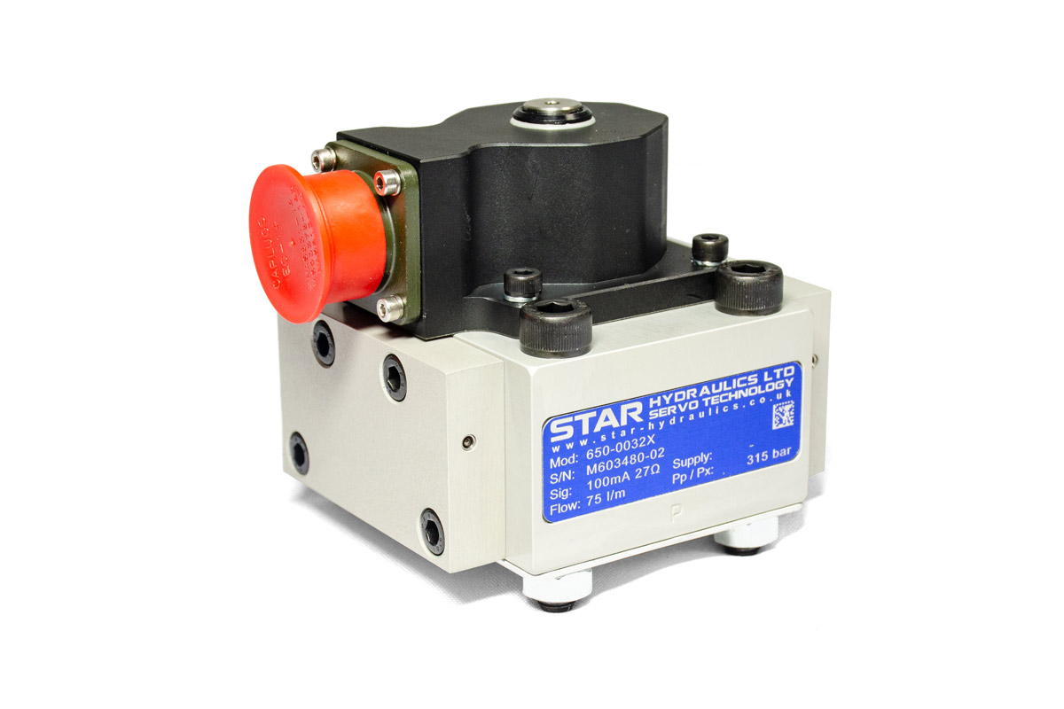 Star Hydraulics 650 Series Servo Proportional Valve on white background