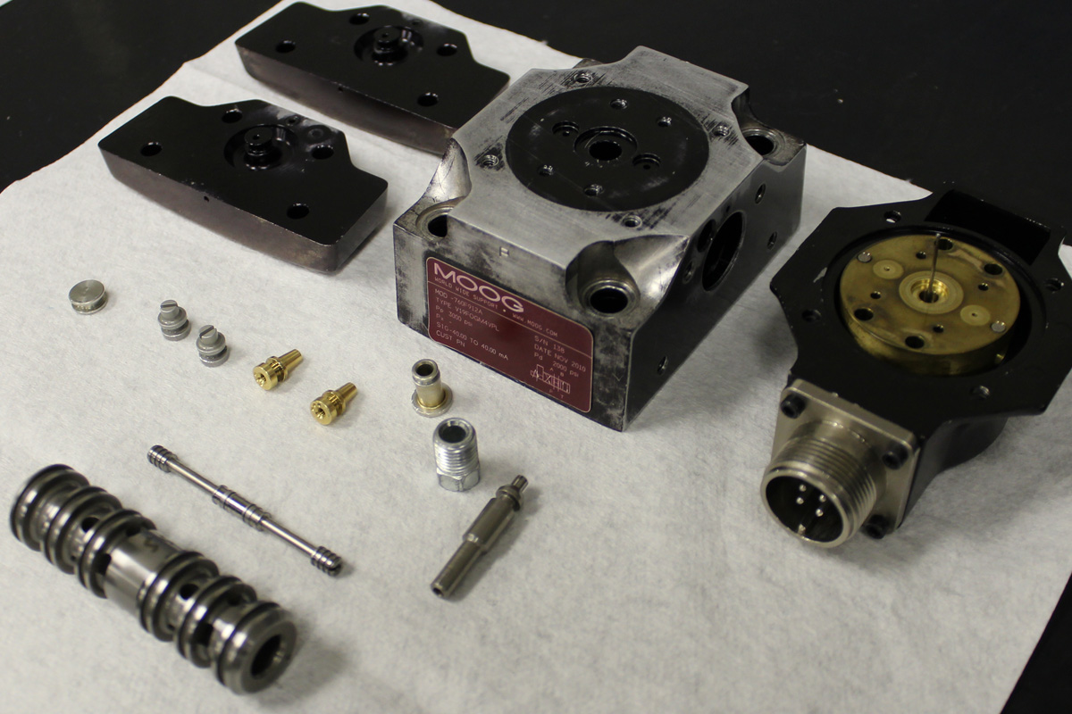 Moog Hydraulic Servo Valve Repair & Proportional Valve Repair Service