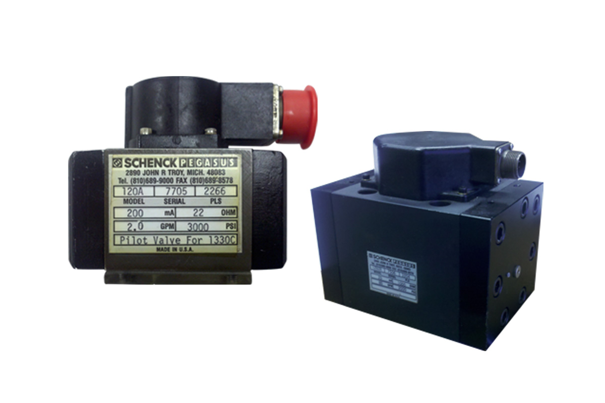 Schenck Pegasus Hydraulic Servo Valve Repair Service